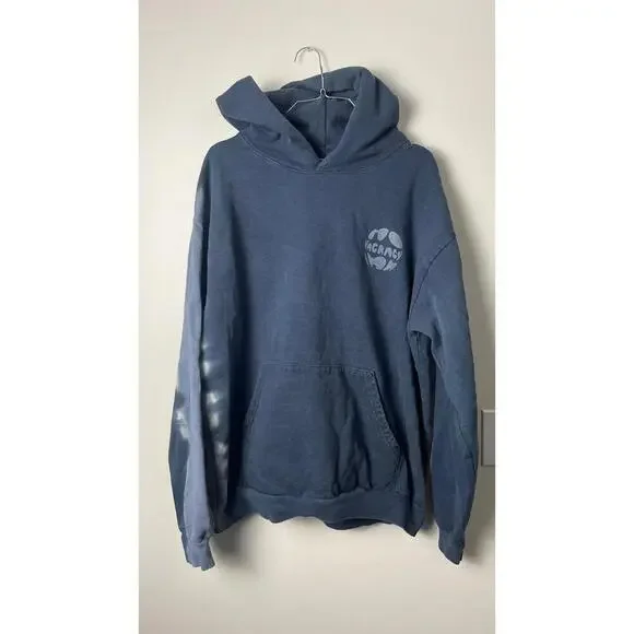 NO VACANCY INN TIE DYE STREETWEAR HOODIE - Picture 1 of 6